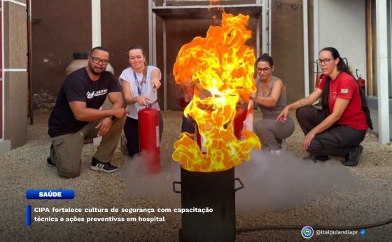 CIPA fortalece cultura de segurança com capacitação técnica e ações preventivas em hospital