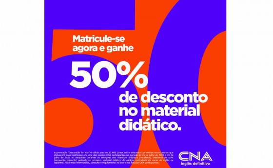 CNA Missal: promoção RELÂMPAGO de 50% de desconto no material didático