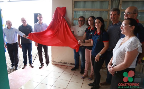 Cobertura com Ampliação do Saguão é entregue oficialmente à Comunidade Escolar em Dom Armando