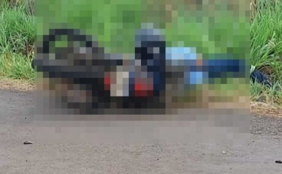 Colisão entre motocicletas deixa um homem morto e outro gravemente ferido em Diamante do Oeste