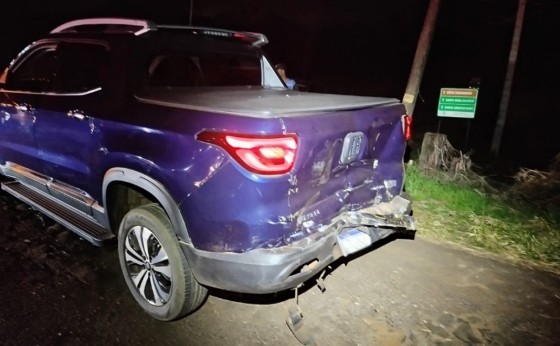 Colisão na PR-497 deixa dois feridos em São Miguel do Iguaçu
