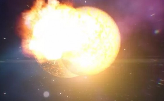 Colisão rara de duas estrelas mortas é detectada por novo telescópio