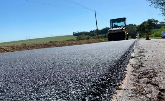 Começam as obras de recuperação da PR-497 no trecho que liga São Miguel do Iguaçu à Missal