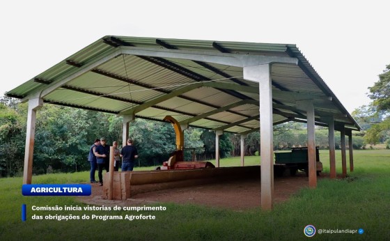 Comissão inicia vistorias de cumprimento das obrigações do Programa Agroforte