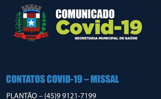 COMUNICADO IMPORTANTE – ALERTA COVID-19