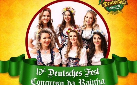 Concurso da Rainha da 19ª Deutsches Fest de Missal terá 06 candidatas