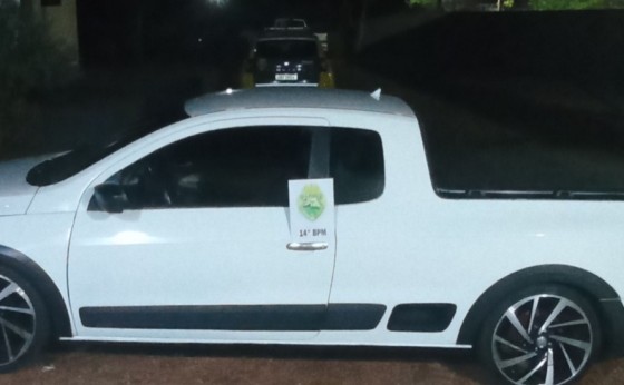 Condutor inabilitado é flagrado na contramão e veículo é removido em Medianeira