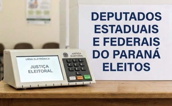 Confira os Deputados Estaduais e Federais eleitos no Paraná