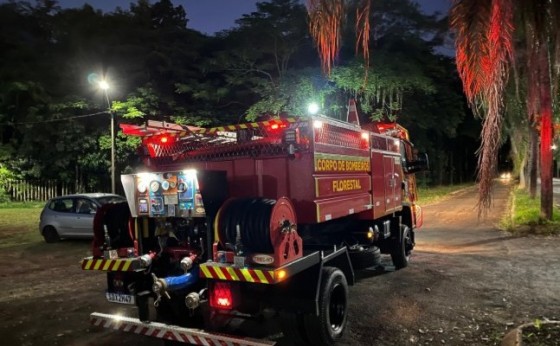 Corpo de Bombeiros busca por homem desaparecido no Balneário Terra das Águas, em Santa Helena