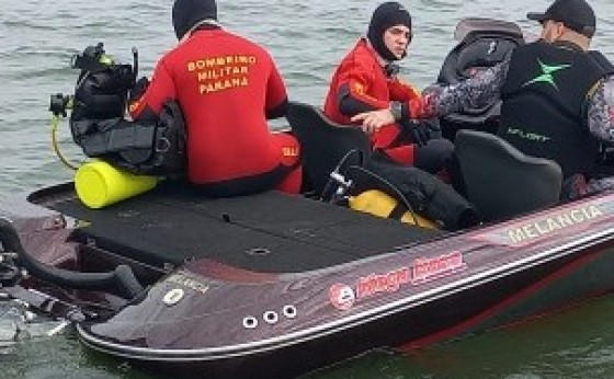 Corpo de Bombeiros é acionado após pescador desaparecer no lago em Missal