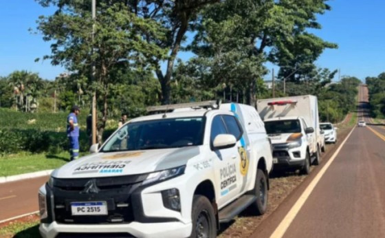 Corpo é encontrado às margens da PR-495 em Serranópolis do Iguaçu