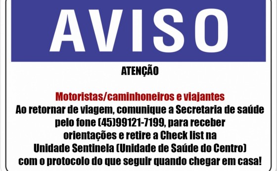 Covid-19: orientações para motoristas