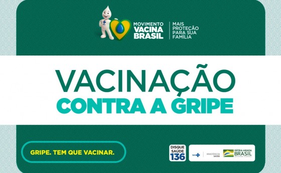 Dia 16 de abril inicia a segunda fase de vacinação contra a gripe em Missal