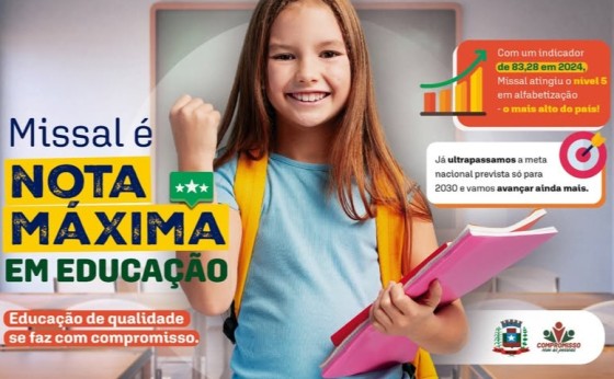 EDUCAÇÃO DE MISSAL É DESTAQUE