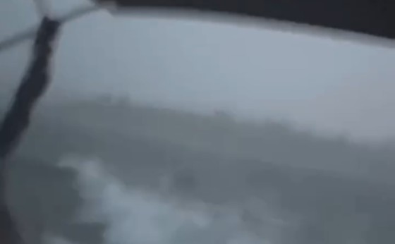 Empresário de Toledo e filhos passam por susto durante temporal no Lago de Boa Vista da Aparecida