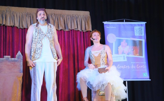 Espetáculo “Contos da Corte” leva cultura e arte ao público itaipulandiense