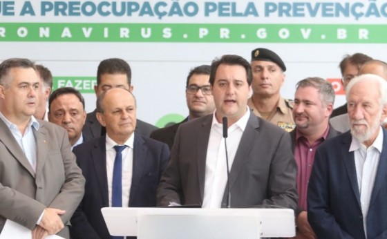 Governo do Paraná suspende aulas, eventos e férias de servidores estratégicos