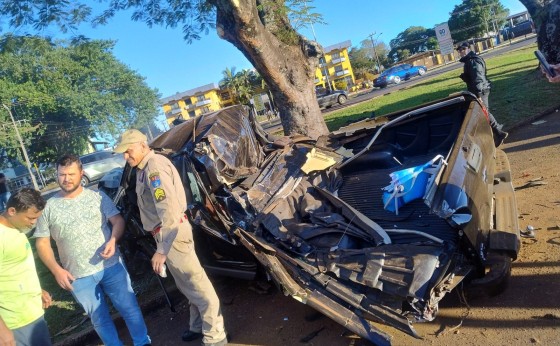 Grave acidente é registrado em STI na tarde de hoje (vídeo)