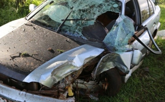 Grave acidente é registrado na Estrada da Santa em Itaipulândia