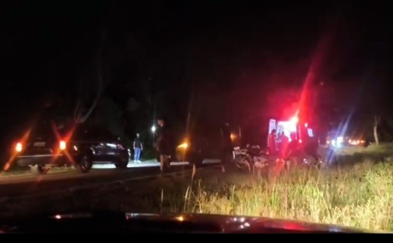 Grave acidente é registrado na PR-495 entre Missal e Medianeira na noite deste sábado