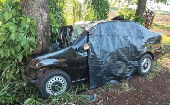 Grave acidente na PR-497 deixa duas vítimas fatais em São Miguel do Iguaçu