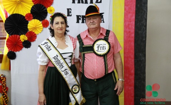 Helma Hanzen e José Hilário Stein é o Casal Fritz e Frida da 20ª Deutsches Fest de Missal