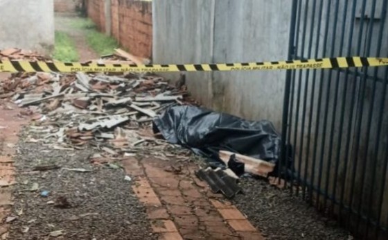 Homem é encontrado morto no Centro de Medianeira; caso é tratado como morte suspeita