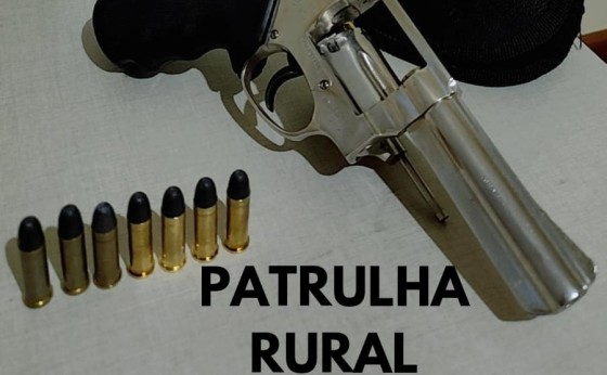 Homem é preso por porte ilegal de arma de fogo em Itaipulândia