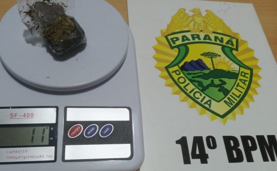 Indivíduo ameaça familiares e é detido com maconha pela PM em Missal