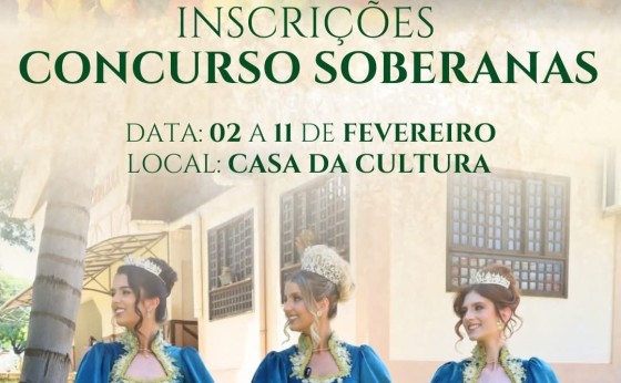 Inscrições para o Concurso das Soberanas da 23ª Deutsches Fest serão de 02 a 11 de fevereiro