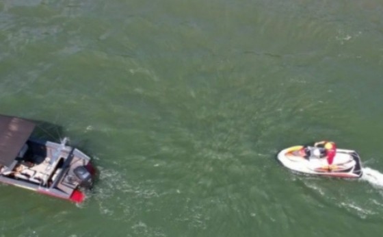 Itaipulândia: Bombeiros encontram corpos das duas vítimas de naufrágio no Lago de Itaipu