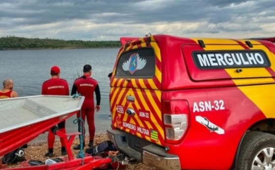 Itaipulândia: Corpo de Bombeiros iniciam buscas para localizar dois jovens que desapareceram no lago