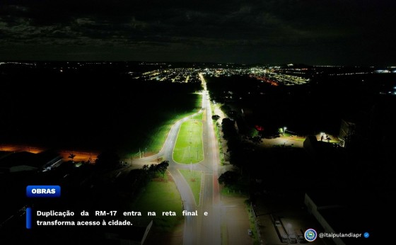 Itaipulândia: Duplicação da RM-17 entra na reta final e transforma acesso à cidade.