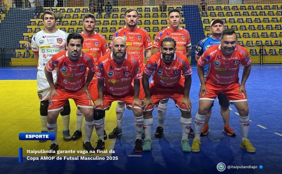 Itaipulândia garante vaga na final da Copa AMOP de Futsal Masculino 2025
