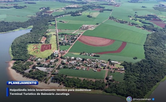 Itaipulândia inicia levantamento técnico para modernizar Terminal Turístico de Balneário Jacutinga