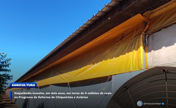 Itaipulândia investiu em dois anos em torno de 8 milhões no Programa de Reforma de Chiqueirôes