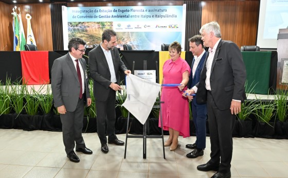 Itaipulândia: Itaipu e Sanepar inauguram obras e anunciam investimentos de R$ 184 milhões