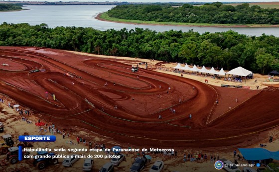 Itaipulândia sedia segunda etapa do Paranaense de Velocross com grande público e mais de 200 pilotos