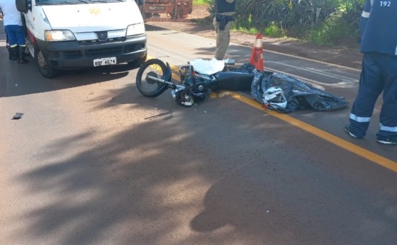 Jovem de 20 anos é identificado como vítima fatal de acidente na PR-495, em Missal