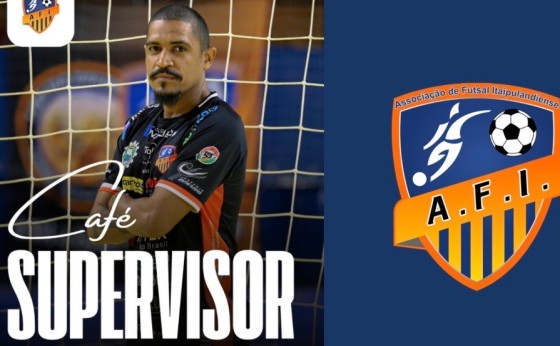Liderança dentro fora de quadra: Café assume novo desafio na AFI Uniguaçu Itaipulândia Futsal