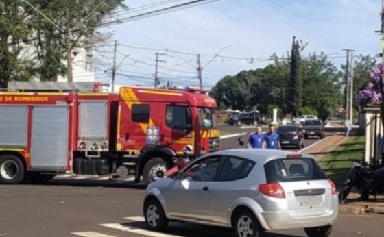 Medianeira: Homem falece a caminho do hospital após acidente envolvendo duas motos