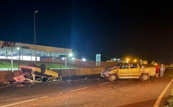 Medianeira: Motorista morre após ser ejetado de veículo em acidente na BR 277