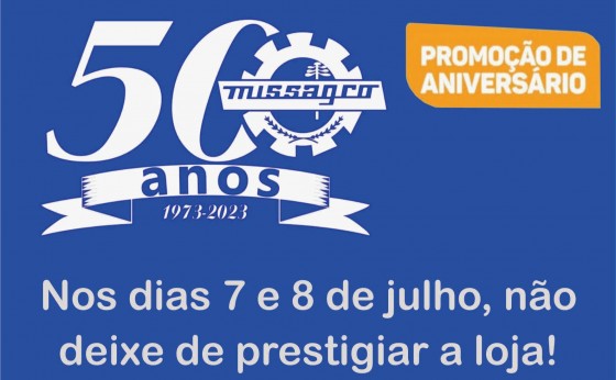 MISSAGRO: Missal Máquinas Agrícolas do Ronaldo comemora 50 anos de fundação