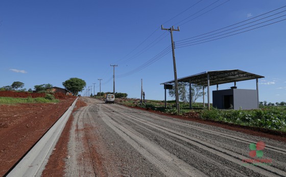 Missal: Administração está executando o prolongamento da Avenida João Paulo II no Parque Industrial