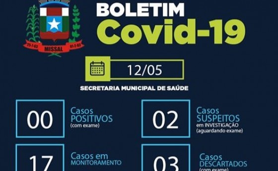 Missal coleta exames de mais um caso suspeito de Covid-19