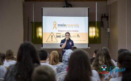 Missal desenvolve atividades alusivas ao Maio Amarelo nas Escolas