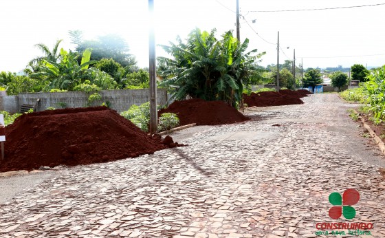 Missal: Foram iniciados alguns trabalhos visando a execução da obra da Ciclovia no Bairro Renascer