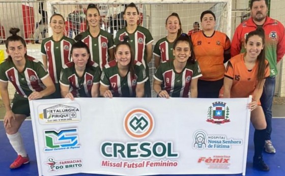 Missal Futsal Feminino classifica para as semifinais dos Jogos Abertos do Paraná – fase regional