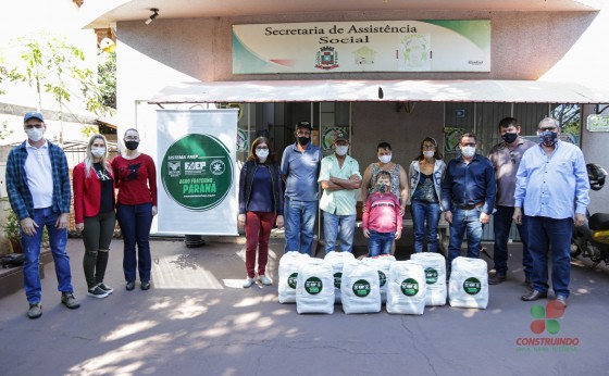 Missal recebeu do Sindicato Rural de Medianeira 70 cestas básicas do programa Agro Fraterno