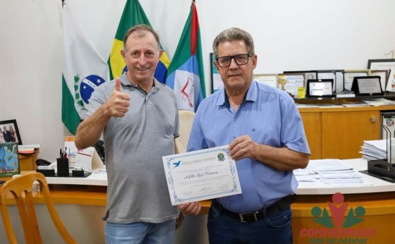 Missal recebeu Presidente Estadual do Conselho de Corretores de Imóveis
